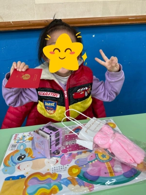 115.02.26區長爺爺送祝福